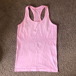 Lululemon light pink tank - size 6